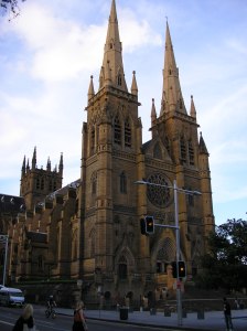St. Mary's Cathedral in Hyde Park